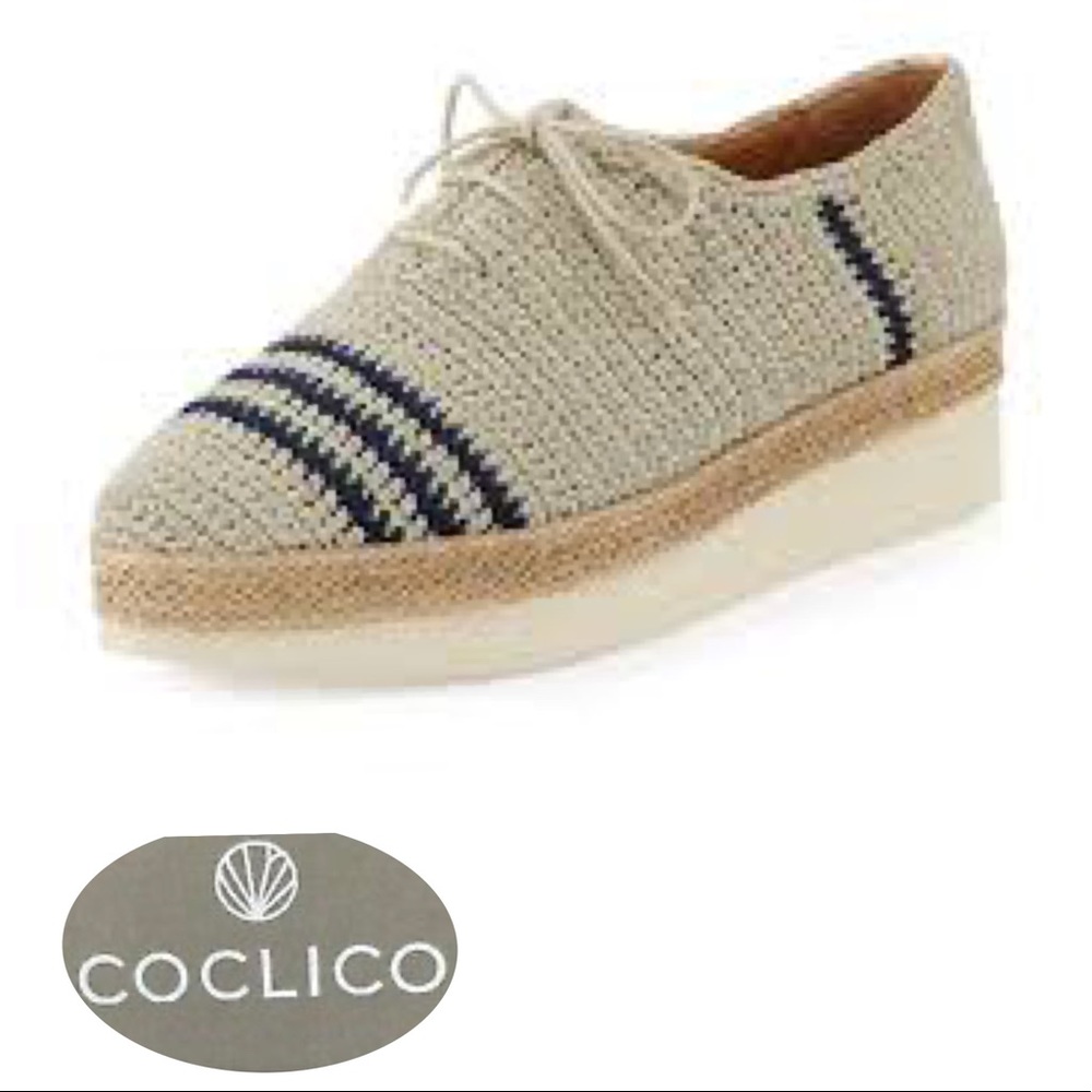 Coclico Paddle Crochet Lace-Up Oxford SZ.8.5